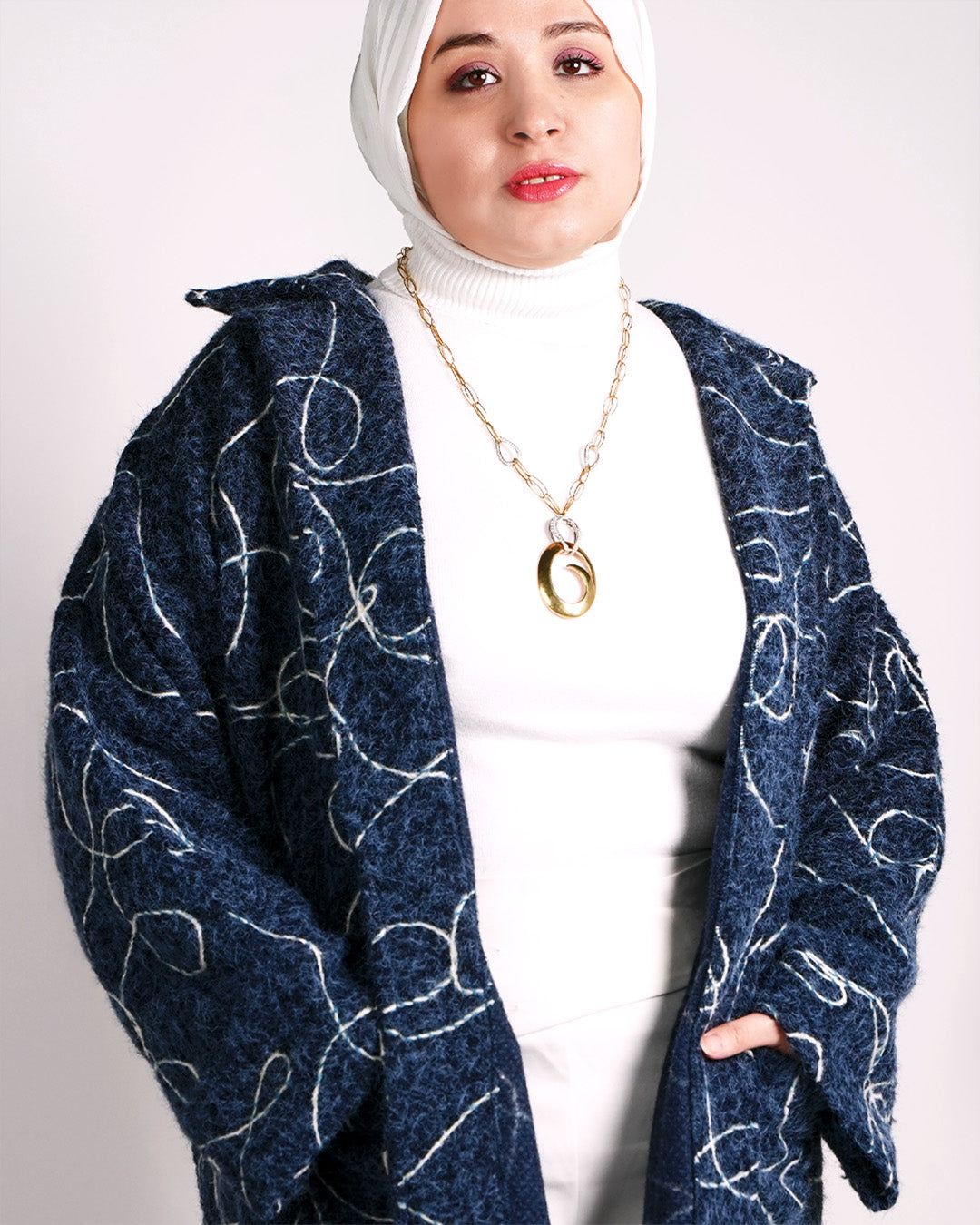 Luxe Wool Coat - Classic Tailored Design