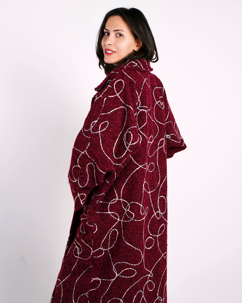 Luxe Wool Coat - Classic Tailored Design