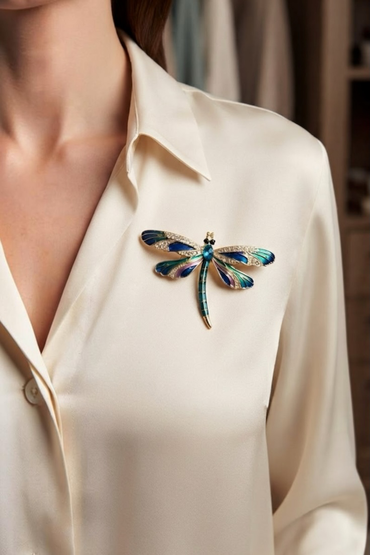 Dragonfly Brooch