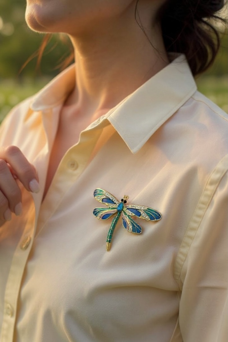 Dragonfly Brooch
