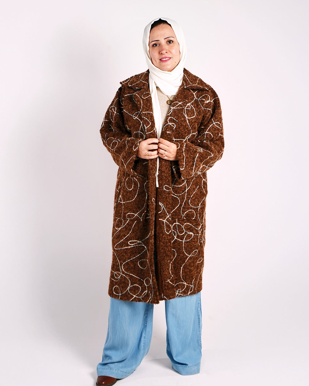 Luxe Wool Coat - Classic Tailored Design