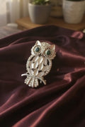Silver Owl Brooch