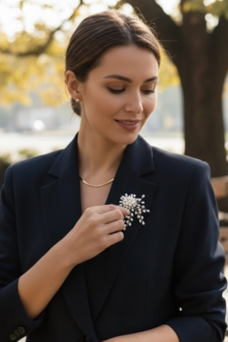 Pearl Brooch