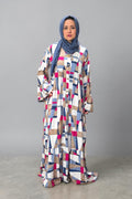 Printed Cotton Maxi Dress