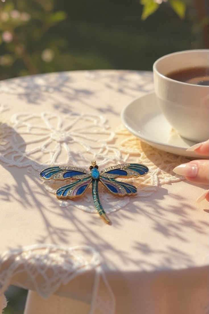 Dragonfly Brooch