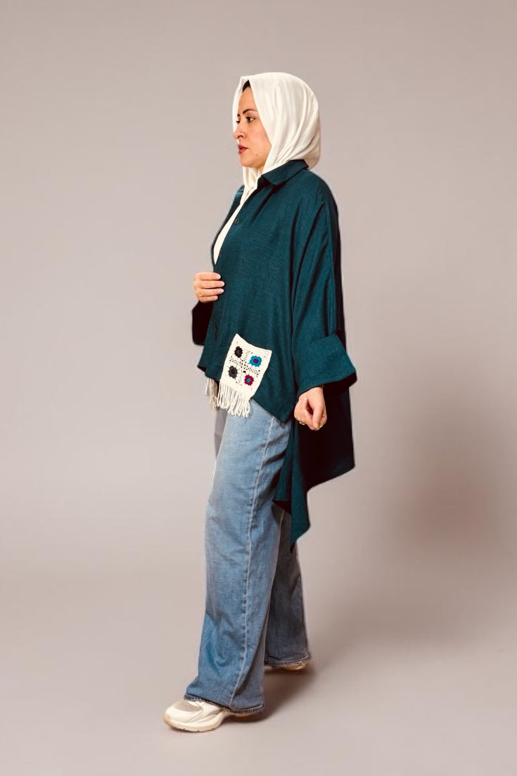 Emerald Elegant Blouse