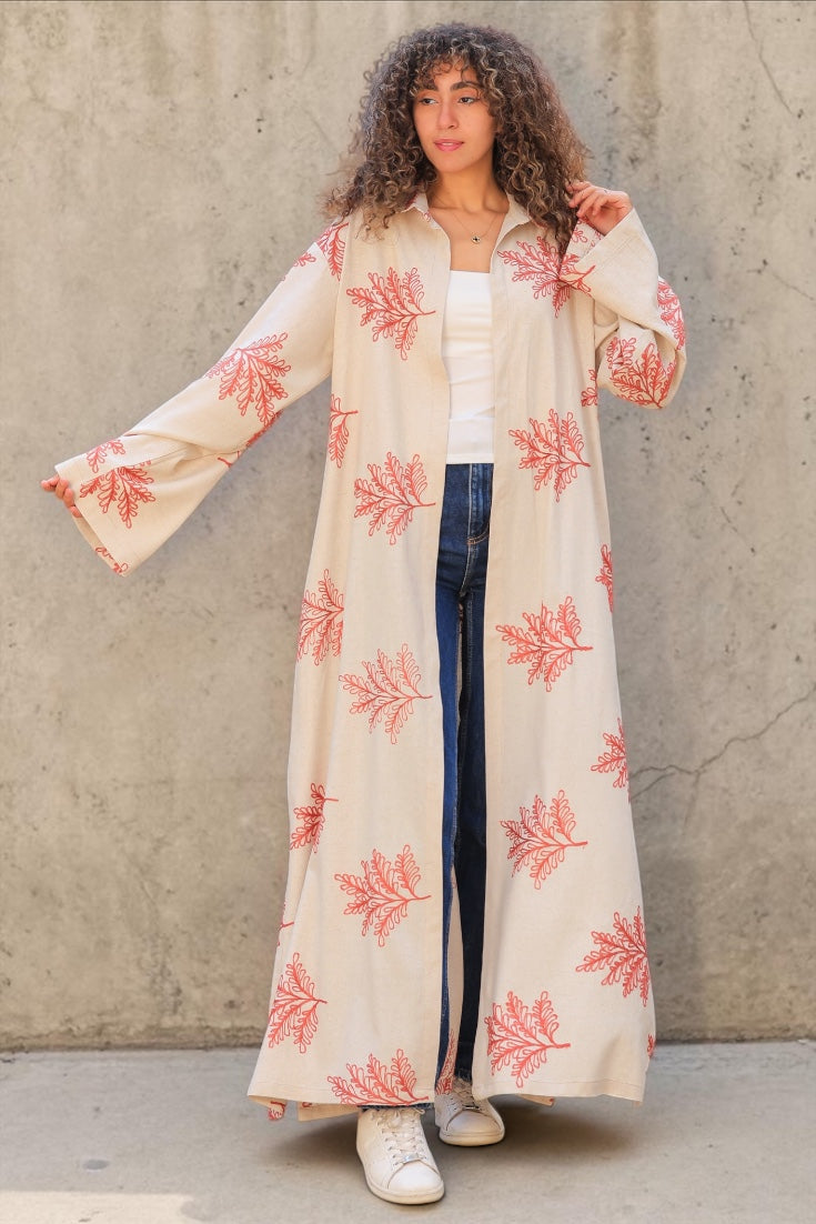 Pure Linen Cardigan