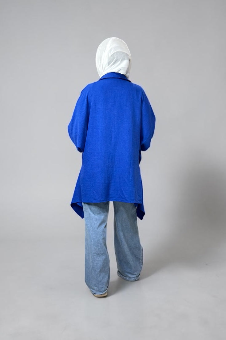Blue Elegance Blouse