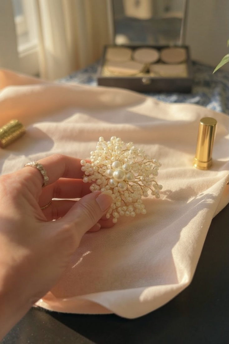 Pearl Blossom Brooch