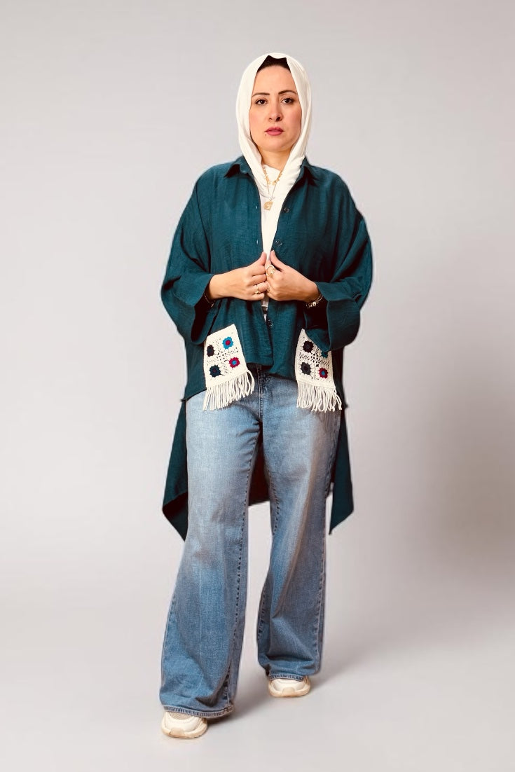 Emerald Elegant Blouse