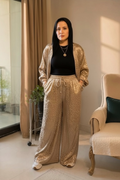 LEOPARDSTAN SET – BOMBER JACKET & WIDE LEG