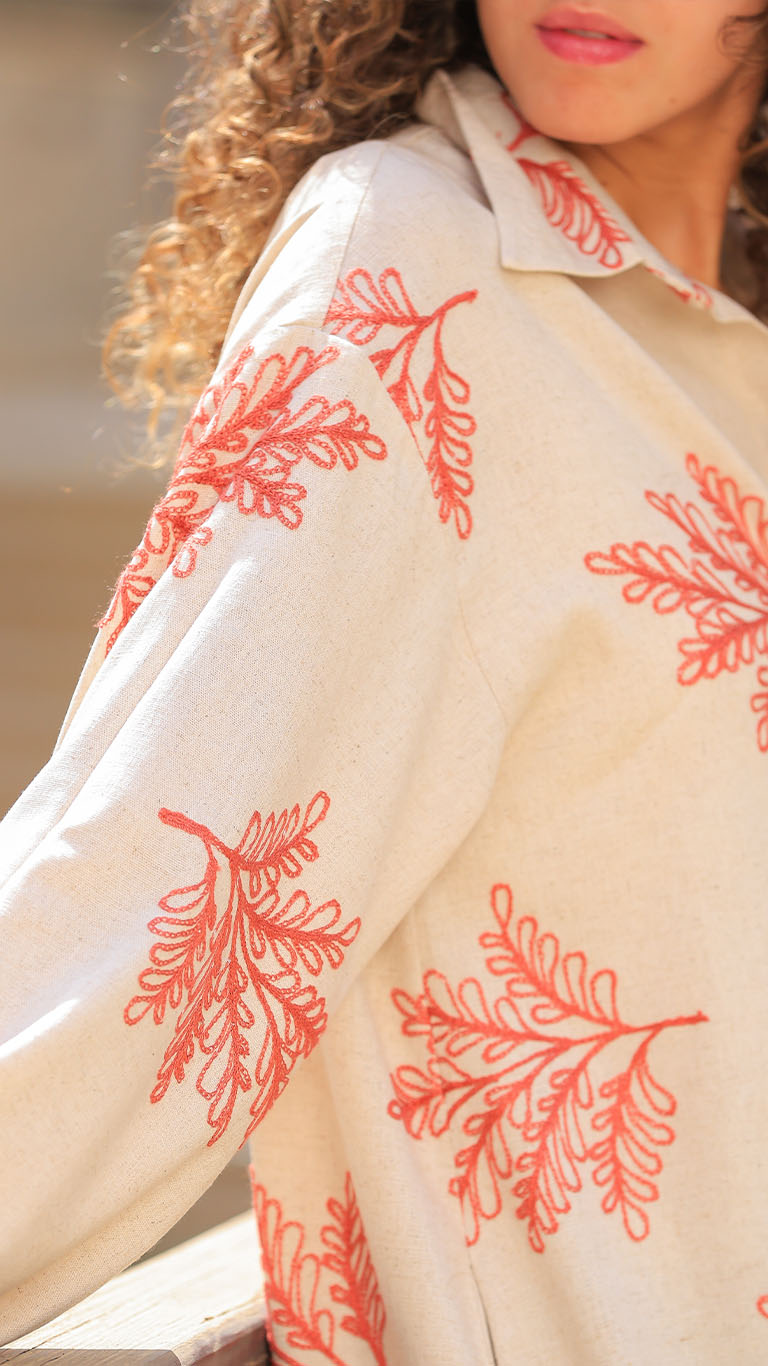 Pure Linen Cardigan