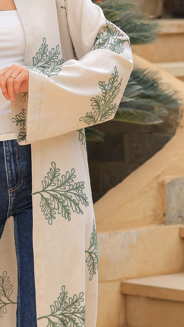 Pure Linen Cardigan